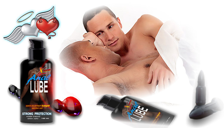 gay love“ RELAX - PREMIUM - ANAL LUBE / Gleitgel 150 ml. - extra ergiebig - 